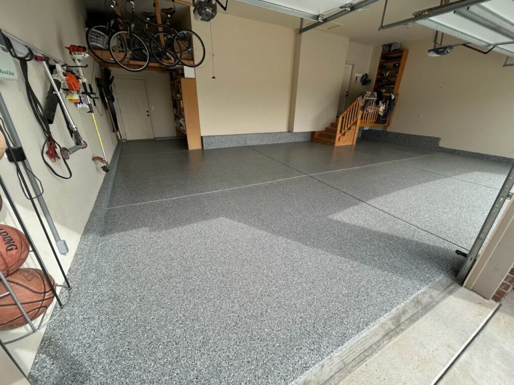 Slatwall and concrete coatings