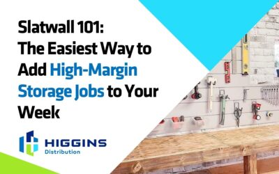 Slatwall 101: The Easiest Way to Add High-Margin Storage Jobs to Your Week