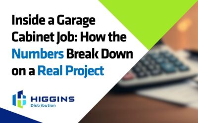 Inside a Garage Cabinet Job: How the Numbers Break Down on a Real Project