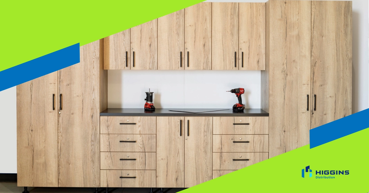 Higgins cabinetry graphic