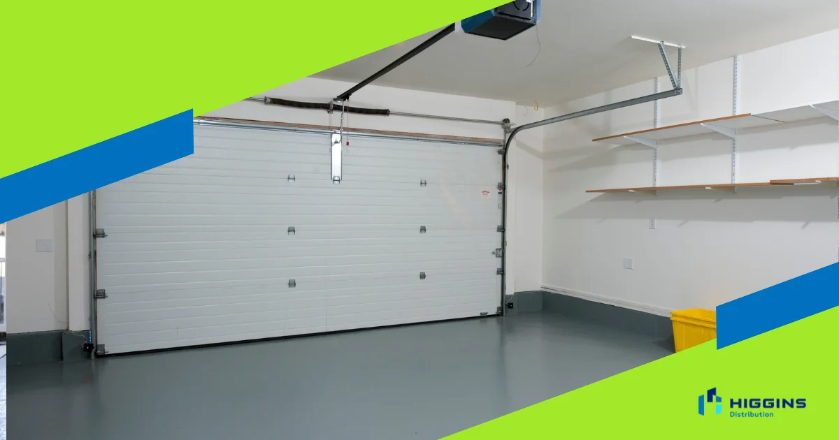Painted garage floors